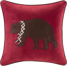 img 1 attached to Embroidered Fashion Pillow Square Decorative