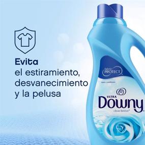 img 2 attached to 🌬️ Experience Ultimate Freshness with Downy Clean Breeze Liquid Fabric Conditioner, 34 FL OZ