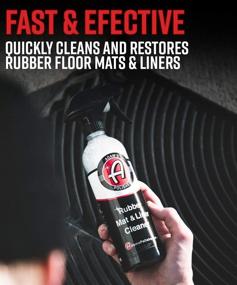 img 3 attached to 🧼 Rubber Mat & Liner Cleaner 16oz by Adam's - Car Detailing Solution for Protecting & Cleaning Rubber Floor Mats, Truck Bed Cargo Liners, Trunk Mats & More - Deep Cleans & Restores with Added Accessories