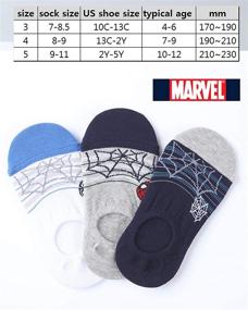 img 3 attached to Spiderman Pairs Premium Show Socks