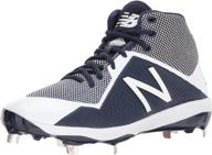 🔥 enhanced performance with new balance m4040v4 metal baseball men's shoes: unleash your athletic potential logo