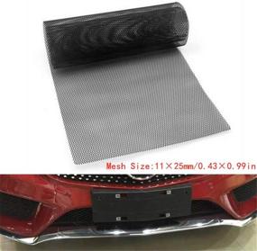img 3 attached to Universal Aluminum Grille Hexagon Automotive
