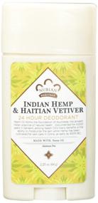 img 2 attached to 🌿 Nubian Heritage Deodorant: All-Natural 24 Hour Protection with Indian Hemp, Haitian Vetiver, and Neem Oil - 2.25 Ounce (Pack of 2)