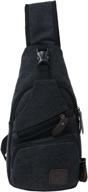 🎒 502 canvas crossbody casual shoulder backpack with enhanced seo logo