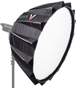 img 2 attached to 📸 Aputure Light Dome II Parabolic Softbox with Honeycomb Grid Diffusion Kit - Compatible with Aputure 120D Mark II, 300D Mark II, 120D, 120T - Bowens Mount Photography Lighting Modifier (35x25.6 Inch)