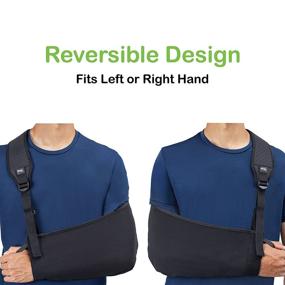 img 2 attached to 🤕 Think Ergo Arm Sling Air: Lightweight, Breathable, and Ergonomically Designed Medical Support for Broken & Fractured Bones