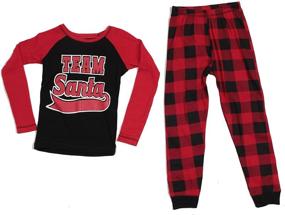 img 1 attached to Buffalo Plaid Family Christmas Pajamas Set - Follow Us for More