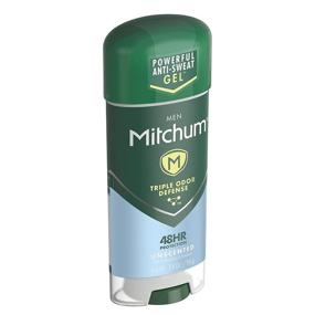 img 3 attached to Mitchum Advanced Control Gel - Unscented 🌿 Antiperspirant & Deodorant, 3.4 oz (Pack of 8)