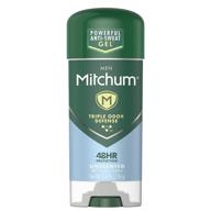 mitchum advanced control gel - unscented 🌿 antiperspirant & deodorant, 3.4 oz (pack of 8) logo