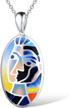 santuzza sterling necklace classical handmade logo