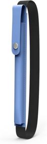 img 4 attached to 🖊️ Moko Case Holder for Apple Pencil - Blue | Compatible with iPad 8th Gen, iPad 10.2 2019, iPad Air 3rd Gen | Elastic Detachable Pouch for 1st Gen Apple Pencil