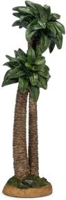 img 1 attached to 🌴 Three Kings Gifts Realistic Palm Tree Nativity Figurine - Authentic 10 inch Scale Resin Stone Table Top Decor for Christmas