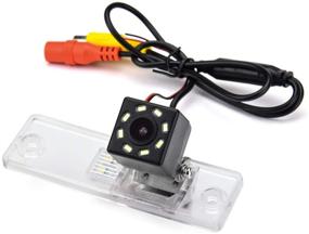 img 4 attached to ASATAH 8 LED Регулируемая углом заднего вида камера для Toyota 4Runner / Hilux Surf 2002 ~ 2010 / Toyota Fortuner SW4 / Toyota Innova & Amp.