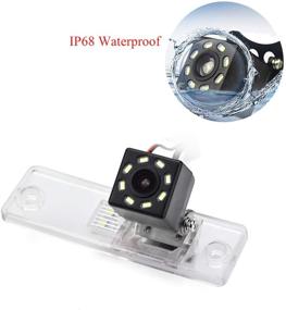 img 1 attached to ASATAH 8 LED Регулируемая углом заднего вида камера для Toyota 4Runner / Hilux Surf 2002 ~ 2010 / Toyota Fortuner SW4 / Toyota Innova & Amp.