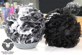 img 2 attached to 🐑 Unleash the Ultimate Exfoliation with Black Sheep Mega Loofah
