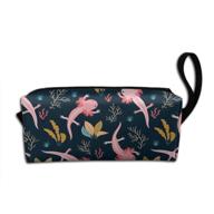 axolotl adorable cosmetic toiletry organizer logo