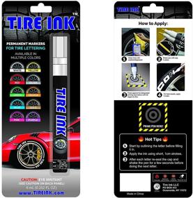img 3 attached to 🖊️ White Tire Ink Paint Pen: Permanent, Waterproof & Carwash Safe - Ideal for Car Tires (1 Pen)