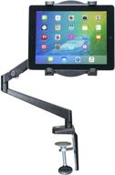 📱 cta metal arm mount with cable routing system for ipad 7th & 8th gen 10.2", ipad pro 11", ipad 5th & 6th gen, and other 7-12" tablets (pad-tam): innovative tabletop arm mount for effortless device display and easy cable management logo