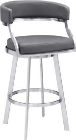 img 3 attached to Saturn Bar Stool Height Gray