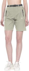 img 3 attached to 🩳 Women's Quick Dry Stretch Shorts for Hiking, Camping, and Travel - Little Donkey Andy