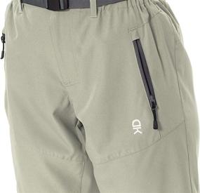 img 1 attached to 🩳 Women's Quick Dry Stretch Shorts for Hiking, Camping, and Travel - Little Donkey Andy