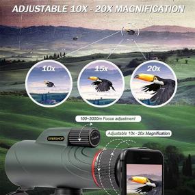 img 3 attached to Monocular Telescope Smartphone Waterproof Travelling Camera & Photo