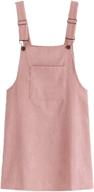 floerns womens corduroy pinafore overall women's clothing and jumpsuits, rompers & overalls logo