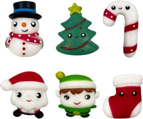 img 4 attached to 🎅 Enchanting QINGQIU Christmas Squishies for Toddlers - Perfect Stocking Stuffers!