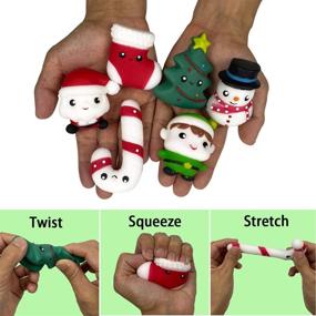 img 2 attached to 🎅 Enchanting QINGQIU Christmas Squishies for Toddlers - Perfect Stocking Stuffers!
