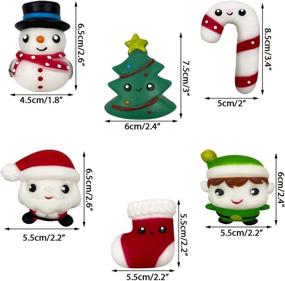 img 3 attached to 🎅 Enchanting QINGQIU Christmas Squishies for Toddlers - Perfect Stocking Stuffers!