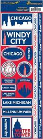 img 1 attached to Reminisce Passports Combo Sticker Chicago