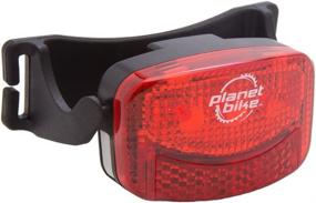 img 3 attached to 🚲 Planet Bike Blinky 1-Led Bicycle Safety Light Set