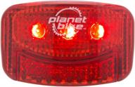 🚲 planet bike blinky 1-led bicycle safety light set logo