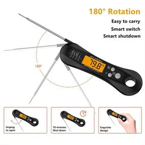 img 1 attached to Vecigan Thermometer Waterproof Thermometers Calibration