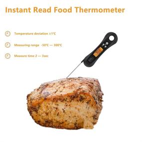 img 2 attached to Vecigan Thermometer Waterproof Thermometers Calibration