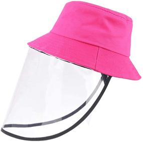 img 1 attached to Jastore Breathable Kids Bucket Hat | Boy Girl Sun Hats for Summer | Windproof Design
