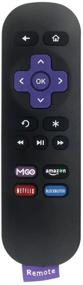 img 1 attached to 📱 Roku4-8383 Новый заменяемый ИК-пульт для проигрывателя ROKU 1/2/3/4 LT HD XD XS (не совместим с игровой консолью TCL Roku TV и HDMI-телестиком).