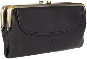 img 2 attached to Stylish & Functional: HOBO Lauren Womens Clutch Wallet - Women's Handbags & Wallets