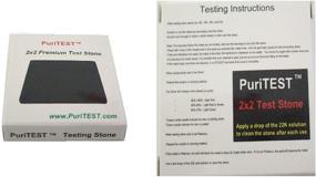 img 1 attached to High-Quality 2 Acid Test Stones: Reliable Gold, Silver, and Platinum Testing Tools