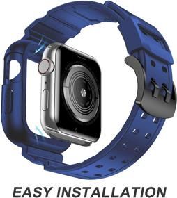 img 1 attached to Iiteeology Compatible With Apple Watch Band 40Mm 38Mm Case