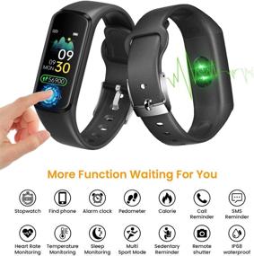 img 3 attached to 💪 CanMixs Fitness Tracker Watch: HD Color Screen, Heart Rate Monitor, Sleep Tracker, Pedometer, IP68 Waterproof for Kids, Teens, Women & Men