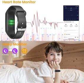 img 1 attached to 💪 CanMixs Fitness Tracker Watch: HD Color Screen, Heart Rate Monitor, Sleep Tracker, Pedometer, IP68 Waterproof for Kids, Teens, Women & Men