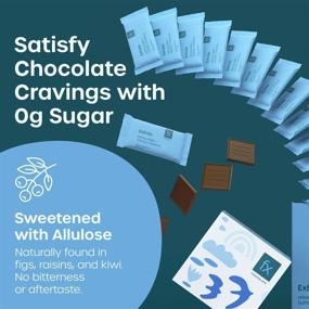img 1 attached to 🍫 Calm Your Mind with Fx Chocolate Exhale: Keto Dark Chocolate Infused with GABA and L-Theanine for Stress Relief - Vegan, Sugar-Free, Non-GMO (Box of 15)