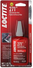 img 3 attached to 🔒 Loctite 271 Threadlocker for Automotive: High-Strength, High-Temperature, Fluorescent, Anaerobic Red - 36mL Bottle (Part Number: 37479-492142)