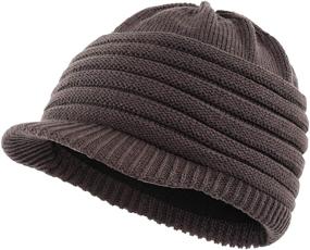 img 4 attached to 🧢 Trendy and Warm Toddler Acrylic Beanies for Boys: Home Prefer Boys' Accessories and Hats & Caps