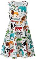 👗 stunning aquatic printed dresses: explore raisevern girls' clothing collection logo