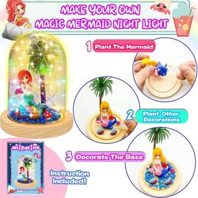 img 1 attached to 🧜 Enchanting and Illuminating: YOFUN Make Mermaid Night Light