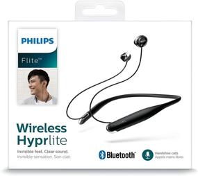 img 1 attached to 🎧 Беспроводные Bluetooth-наушники Philips Flite Hyprlite - Черный: Погружающий звуковой опыт (SHB4205BK/27)