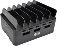 tripp lite 5-port usb быстрая зарядная станция хаб/органайзер устройств - улучшенная 12v4a 48w логотип