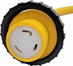 img 2 attached to 🔌 Parkworld 692019 Shore Power Adapter Cord: 50A Marine Plug SS2-50P to L5-30R RV 30A Female Receptacle (1.5FT)
